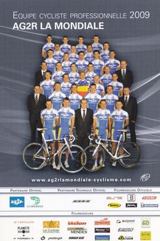 2009 AG2R La Mondiale #NNO Cover Front